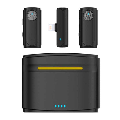 J20 One-two Wireless Lavalier Microphone Audio Video Recording สเปค:, 8 Pin Interface