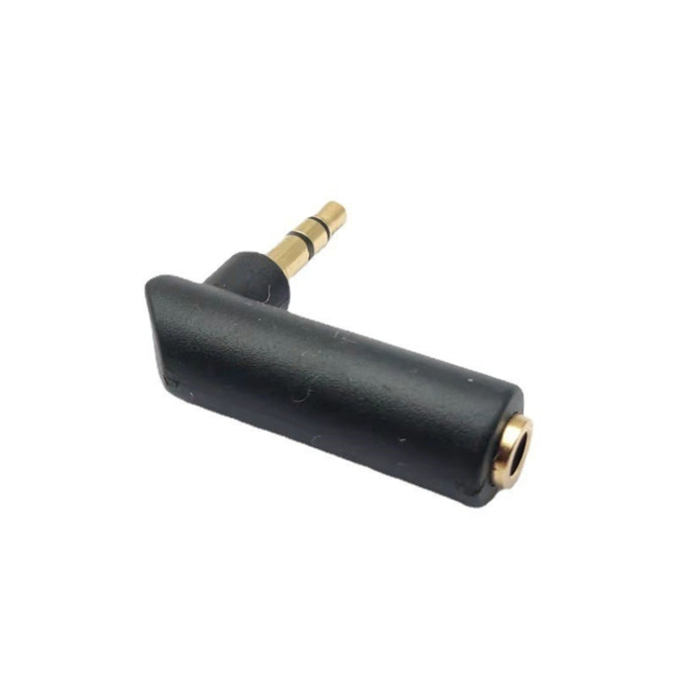 5 pcs 3.5 มม. ข้อศอกชายกับหญิง Dual Channel Headphone Audio Adapter, Gold Plated
