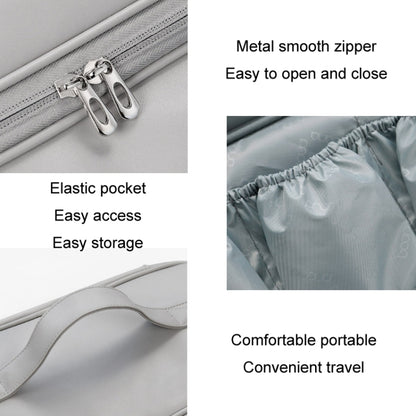 Baona BN-DS006 สำหรับกระเป๋าเก็บหนัง PU มัลติฟังก์ชั่น Dyson Airwrap, BN-DS006 Grey