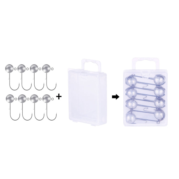 ตะขอตะกั่ว อุปกรณ์ตกปลา Lua Anti-drop Hooks, HENGJIA JI035 50pcs 1g, HENGJIA JI035 40pcs 1.5g, HENGJIA JI035 30pcs 2g, HENGJIA JI035 20pcs 3.5g, HENGJIA JI035 15pcs 5g, HENGJIA JI035 10pcs 7g, HENGJIA JI035 8pcs 10g, HENGJIA JI035 6pcs 14g             ...