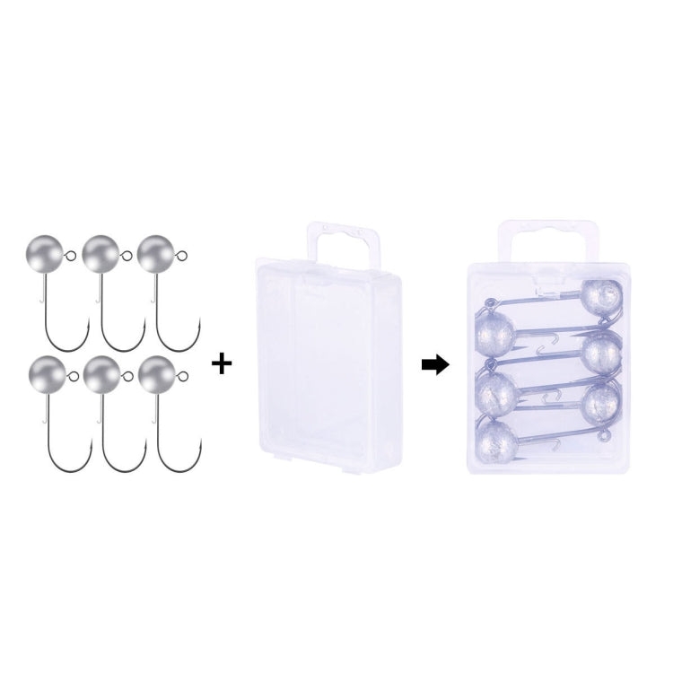 ตะขอตะกั่ว อุปกรณ์ตกปลา Lua Anti-drop Hooks, HENGJIA JI035 50pcs 1g, HENGJIA JI035 40pcs 1.5g, HENGJIA JI035 30pcs 2g, HENGJIA JI035 20pcs 3.5g, HENGJIA JI035 15pcs 5g, HENGJIA JI035 10pcs 7g, HENGJIA JI035 8pcs 10g, HENGJIA JI035 6pcs 14g             ...