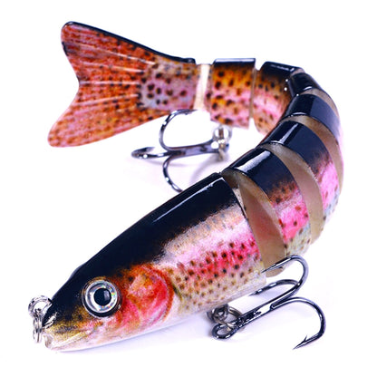 HENGJIA JM064 ปลาหลายส่วน Minnow Bionic เหยื่อปลอมตกปลาทะเลจมเหยื่อ, JM064 (1), JM064 (2), JM064 (3), JM064 (4), JM064 (5), JM064 (6), JM064 (7), JM064 (8), JM064 (9), JM064 (10), JM064 (11), JM064 (12)
