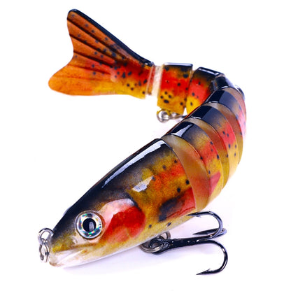 HENGJIA JM064 ปลาหลายส่วน Minnow Bionic เหยื่อปลอมตกปลาทะเลจมเหยื่อ, JM064 (1), JM064 (2), JM064 (3), JM064 (4), JM064 (5), JM064 (6), JM064 (7), JM064 (8), JM064 (9), JM064 (10), JM064 (11), JM064 (12)