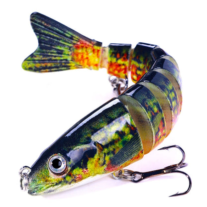 HENGJIA JM064 ปลาหลายส่วน Minnow Bionic เหยื่อปลอมตกปลาทะเลจมเหยื่อ, JM064 (1), JM064 (2), JM064 (3), JM064 (4), JM064 (5), JM064 (6), JM064 (7), JM064 (8), JM064 (9), JM064 (10), JM064 (11), JM064 (12)