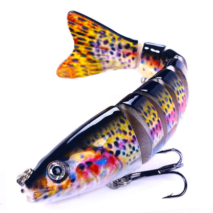 HENGJIA JM064 ปลาหลายส่วน Minnow Bionic เหยื่อปลอมตกปลาทะเลจมเหยื่อ, JM064 (1), JM064 (2), JM064 (3), JM064 (4), JM064 (5), JM064 (6), JM064 (7), JM064 (8), JM064 (9), JM064 (10), JM064 (11), JM064 (12)