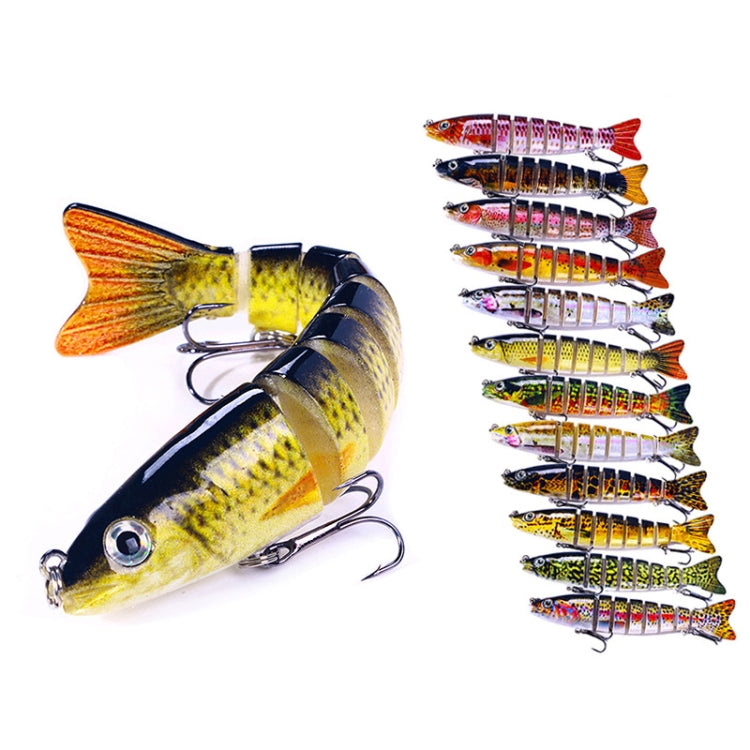 HENGJIA JM064 ปลาหลายส่วน Minnow Bionic เหยื่อปลอมตกปลาทะเลจมเหยื่อ, JM064 (1), JM064 (2), JM064 (3), JM064 (4), JM064 (5), JM064 (6), JM064 (7), JM064 (8), JM064 (9), JM064 (10), JM064 (11), JM064 (12)