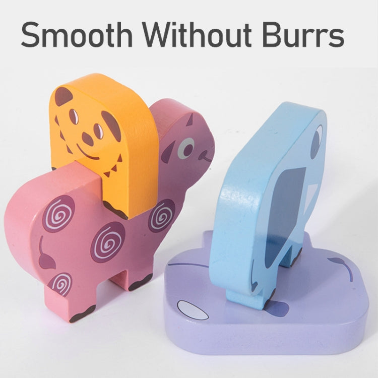 Animal Balance Stacking Blocks ของเล่นเด็ก Early Education Building Block Stacking Toy, Animal Balance