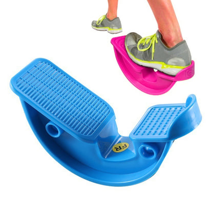 ฟิตเนสเอียงกระดานยืดเทรนเนอร์ลูกวัวผ่อนคลายยืนยืดเหยียบ, Rose Red, Blue, Yellow, Black, Pink with Foot Belt, Blue with Foot Belt, Purple with Foot Belt