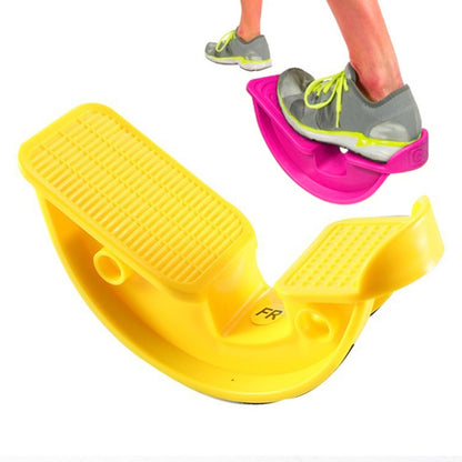 ฟิตเนสเอียงกระดานยืดเทรนเนอร์ลูกวัวผ่อนคลายยืนยืดเหยียบ, Rose Red, Blue, Yellow, Black, Pink with Foot Belt, Blue with Foot Belt, Purple with Foot Belt