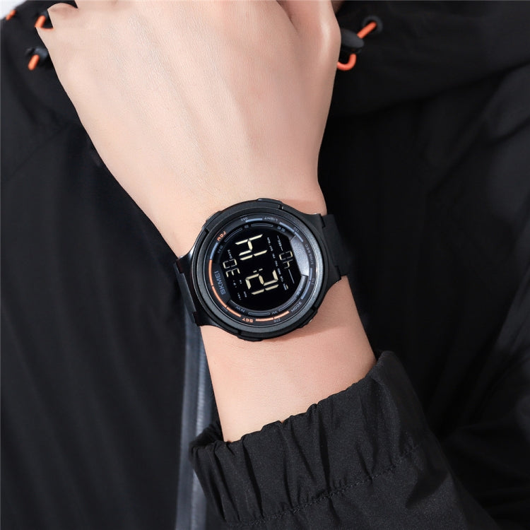 SKMEI 1841 นักเรียนกีฬากลางแจ้งนาฬิกานับถอยหลังกันน้ำเรืองแสง, 1841 Black, 1841 Light Grey