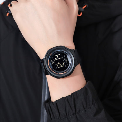 SKMEI 1841 นักเรียนกีฬากลางแจ้งนาฬิกานับถอยหลังกันน้ำเรืองแสง, 1841 Black, 1841 Light Grey