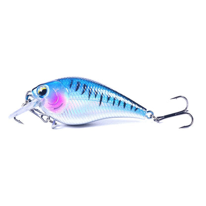 HENGJIA CB060 7cm 9.5g เหยื่อปลอม VIB Rock Little Fatty Floating, 1, 2, 3, 4, 5, 6, 6 Colors, 6 Colors Boxed