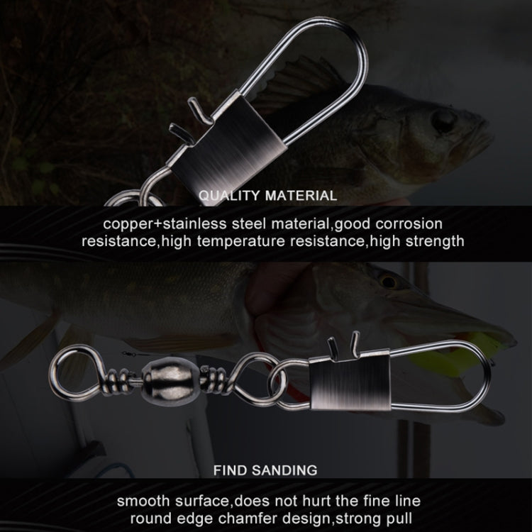 HENGJIA SS007 50 ชิ้น/ถุงขั้วต่อ B-pin 8 รูปร่างอุปกรณ์เสริมห่วงหมุน, 1/0+5B (60mm), 2/0+5B (57mm), 3/0+6B (67mm), 4/0+6B (70mm), 5/0+6B (78mm), 1+5B (56mm), 2+4B (49mm), 3+4B (49mm), 4+4B (45mm), 5+3B (42mm), 6+3B (41mm), 7+3B (39mm), 8+2B (34mm)     ...