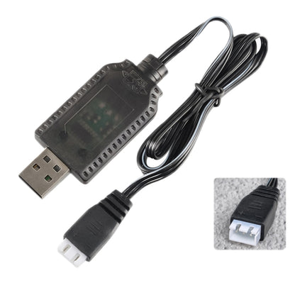 2 ชิ้น 7.4V ลิเธียมแบตเตอรี่ชาร์จของเล่นเครื่องบินอุปกรณ์เสริมสายข้อมูล USB