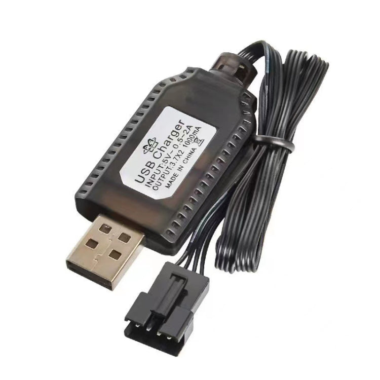 10pcs 3.7V USB Smart Chip สายชาร์จเครื่องบินสี่แกน