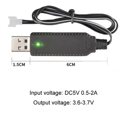 10pcs 3.7V USB Smart Chip สายชาร์จเครื่องบินสี่แกน