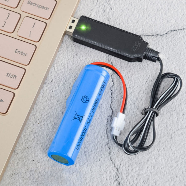 10pcs 3.7V USB Smart Chip สายชาร์จเครื่องบินสี่แกน