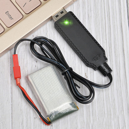 5pcs 3.7V Smart Chip Protection USB สายชาร์จปลั๊กแบตเตอรี่