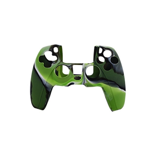 สำหรับ PS5 Controller เคสซิลิโคนฝาครอบป้องกัน, White, Black, Camouflage Blue, Camouflage Red, Camouflage Green