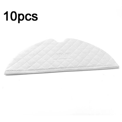 สำหรับ XIAOMI MIJIA เครื่องดูดฝุ่นหุ่นยนต์ 1C 1T 2C 10 ชิ้นผ้าทำความสะอาดซับ, Mop