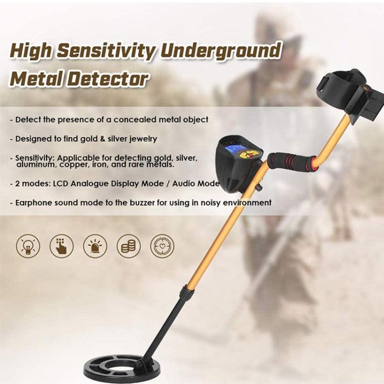 MD3010II เครื่องตรวจจับโลหะใต้ดินความไวสูง, MD3010II