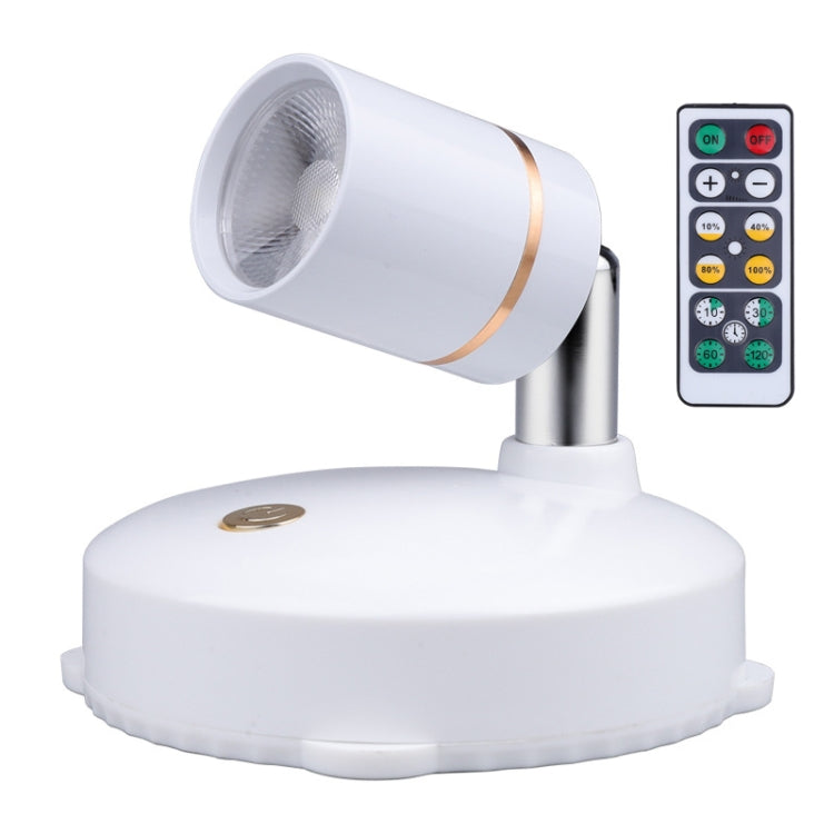 TL005 แบตเตอรี่ประเภทตู้พื้นหลังผนัง LED ป้องกันแสงสะท้อนสปอตไลท์แกลลอรี่ไฟตกแต่ง, Battery Type without Remote Control, Battery Type with Remote Control