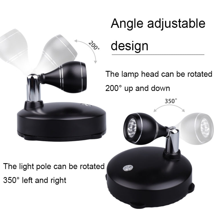 TL006-SIN นิทรรศการศิลปะเครื่องประดับ การชาร์จ USB ไฟสปอร์ตไลท์ LED ติดผนังสำหรับตกแต่ง, Charging with Remote Control