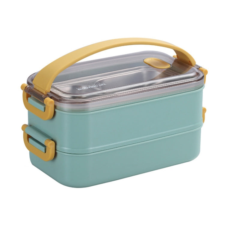 กล่องอาหารกลางวันหุ้มฉนวนสแตนเลส 304 ความจุขนาดใหญ่, 800ml (Pink), 800ml (Green), 1.6L (Blue), 1.6L (Pink), 1.6L (Green)