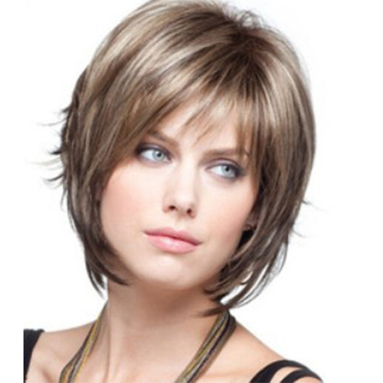 วิกผมสั้นหยิกผ้าไหมอุณหภูมิสูงผู้หญิง, Wig-020, Wig-381, Wig-401