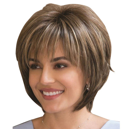 วิกผมสั้นหยิกผ้าไหมอุณหภูมิสูงผู้หญิง, Wig-020, Wig-381, Wig-401