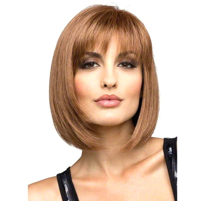 วิกผมสั้นไหมอุณหภูมิสูงสำหรับสตรีเส้นใยเคมี, Wig-435A, Wig-435B