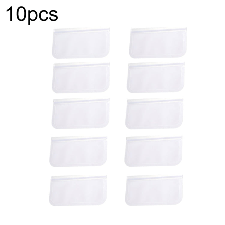 10pcs EVA ตู้เย็นถุงถนอมอาหารสุญญากาศนำกลับมาใช้ใหม่ขนาด:, Small, Medium, Large, Extra Large