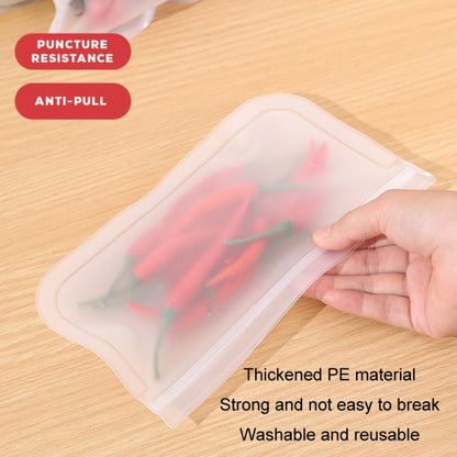 10pcs EVA ตู้เย็นถุงถนอมอาหารสุญญากาศนำกลับมาใช้ใหม่ขนาด:, Small, Medium, Large, Extra Large