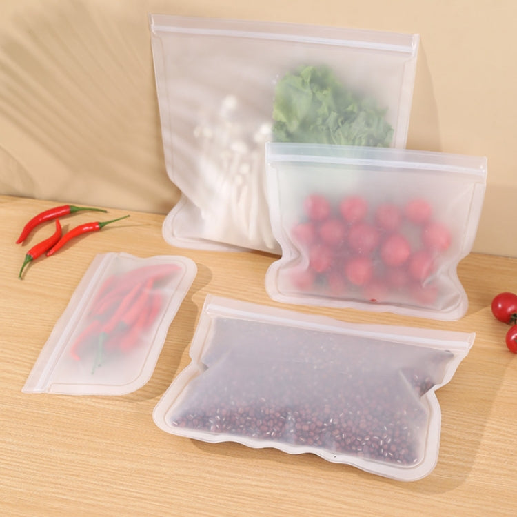 10pcs EVA ตู้เย็นถุงถนอมอาหารสุญญากาศนำกลับมาใช้ใหม่ขนาด:, Small, Medium, Large, Extra Large