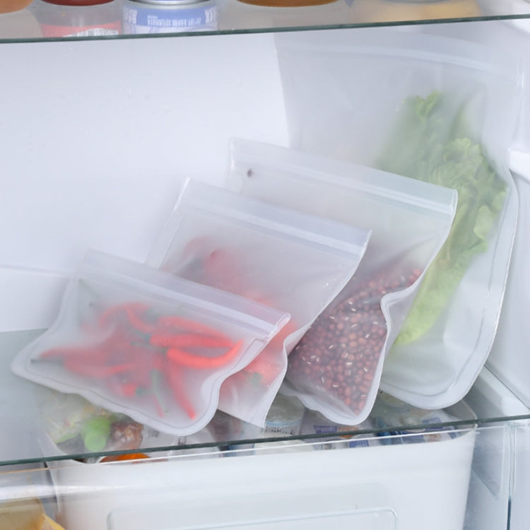 10pcs EVA ตู้เย็นถุงถนอมอาหารสุญญากาศนำกลับมาใช้ใหม่ขนาด:, Small, Medium, Large, Extra Large