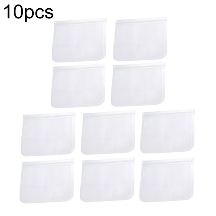 10pcs EVA ตู้เย็นถุงถนอมอาหารสุญญากาศนำกลับมาใช้ใหม่ขนาด:, Small, Medium, Large, Extra Large