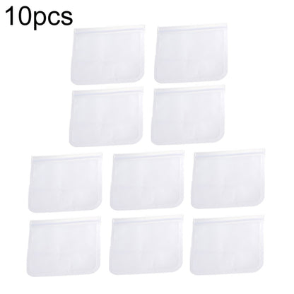 10pcs EVA ตู้เย็นถุงถนอมอาหารสุญญากาศนำกลับมาใช้ใหม่ขนาด:, Small, Medium, Large, Extra Large