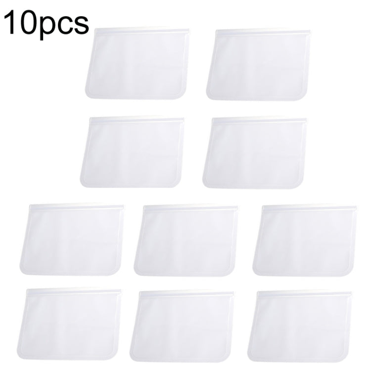10pcs EVA ตู้เย็นถุงถนอมอาหารสุญญากาศนำกลับมาใช้ใหม่ขนาด:, Small, Medium, Large, Extra Large