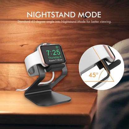 AhaStyle ST03 สำหรับ Apple Watch Series ฐานอลูมิเนียมอัลลอยด์, ST03 (Silver)