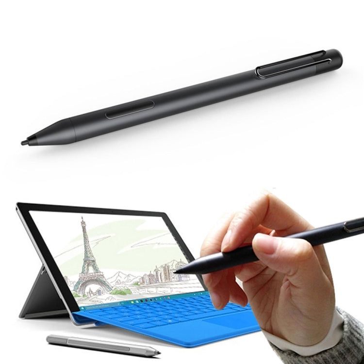 F94S สำหรับปากกาสไตลัส Microsoft Surface Series 1024 ปากกาอิเล็กทรอนิกส์ระดับแรงกด, 1024 Pressure Level (Black), 1024 Pressure Level (Silver)