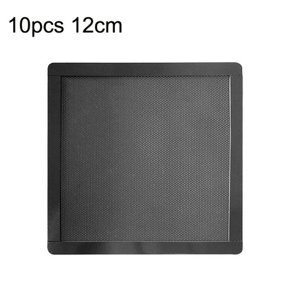 PVC พัดลมระบายความร้อน Dust Net Desktop Computer พัดลมอุตสาหกรรมฝาครอบตัวกรอง, 10pcs 12cm With Magnetic Suction, 10pcs 14cm With Magnetic Suction, 10pcs 12x24cm With Magnetic Suction, 10pcs 14x28cm With Magnetic Suction Ordinary Version                ...