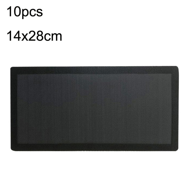 PVC พัดลมระบายความร้อน Dust Net Desktop Computer พัดลมอุตสาหกรรมฝาครอบตัวกรอง, 10pcs 12cm With Magnetic Suction, 10pcs 14cm With Magnetic Suction, 10pcs 12x24cm With Magnetic Suction, 10pcs 14x28cm With Magnetic Suction Ordinary Version                ...