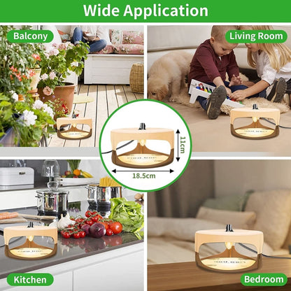 SK111 สัตว์เลี้ยงในครัวเรือนโคมไฟหมัดหมัด Sticky Trapper อุปกรณ์จับหมัด, 2pcs US Plug, 2pcs EU Plug, 2pcs UK Plug, 2pcs AU Plug