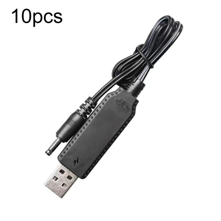 10 ชิ้น 3.7V IC ป้องกันวงจรลิเธียมแบตเตอรี่สายชาร์จหัวตรง USB, 2.0mm, 3.5mm, 5.5mm