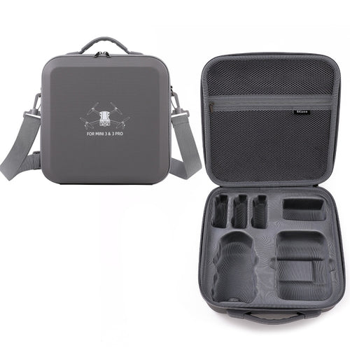 สำหรับ DJI Mini 3 / Mini 3 Pro BKANO กระเป๋าเก็บของ PU กระเป๋าสะพายไหล่แบบพกพา Messenger Bag, M3-012 RC-N1 Version, M3-012 RC Version