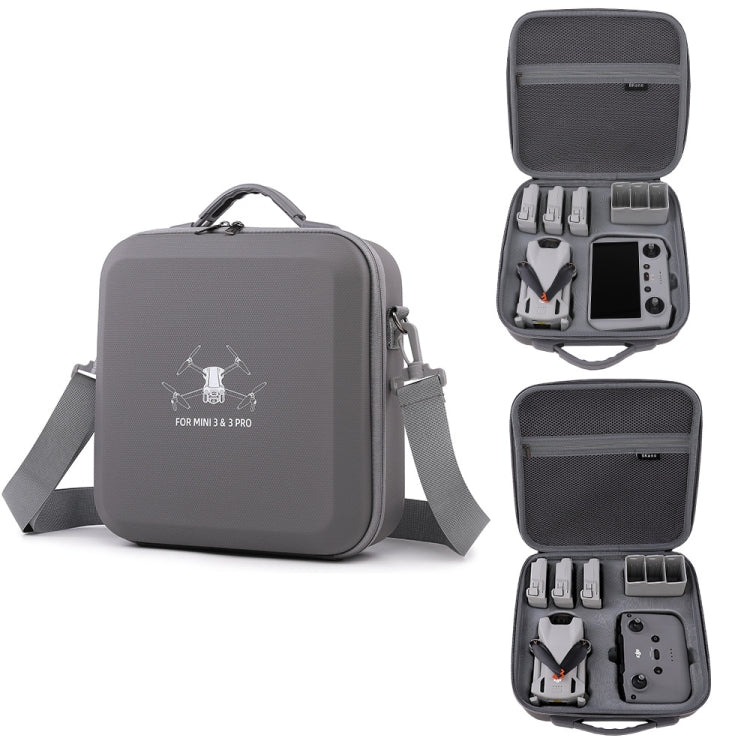 สำหรับ DJI Mini 3 / Mini 3 Pro BKANO กระเป๋าเก็บของ PU กระเป๋าสะพายไหล่แบบพกพา Messenger Bag, M3-012 RC-N1 Version, M3-012 RC Version
