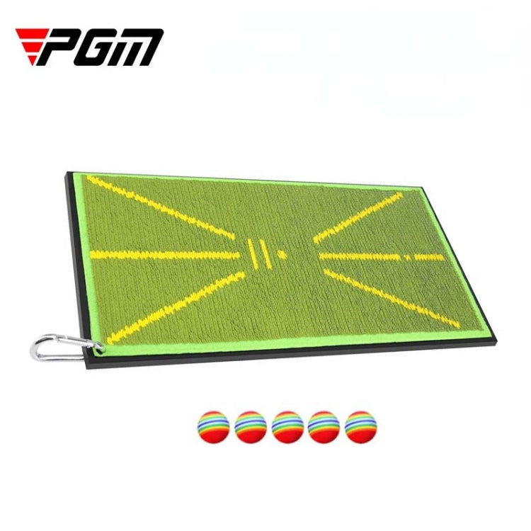 PGM DJD038 Golf Batting Pad Swing Practitioner Bead Training Trace Detection Cushion, สไตล์:, With 5 Sponge Balls, Without Balls