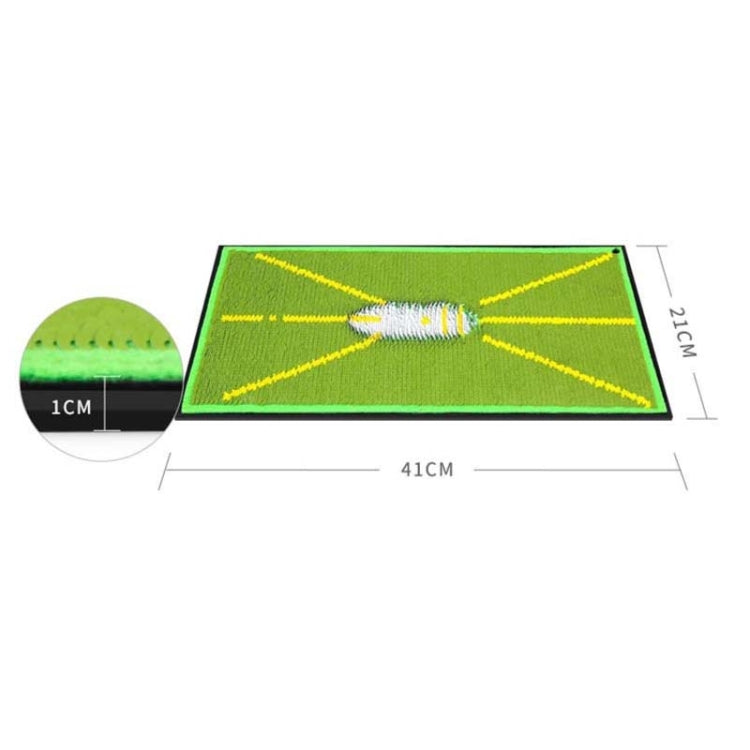 PGM DJD038 Golf Batting Pad Swing Practitioner Bead Training Trace Detection Cushion, สไตล์:, With 5 Sponge Balls, Without Balls