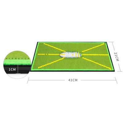 PGM DJD038 Golf Batting Pad Swing Practitioner Bead Training Trace Detection Cushion, สไตล์:, With 5 Sponge Balls, Without Balls