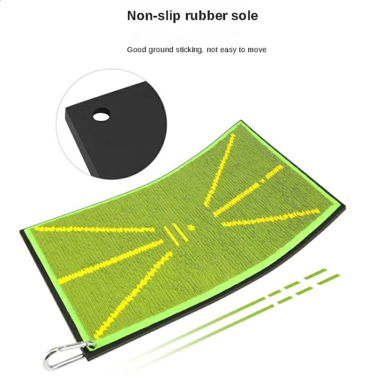 PGM DJD038 Golf Batting Pad Swing Practitioner Bead Training Trace Detection Cushion, สไตล์:, With 5 Sponge Balls, Without Balls